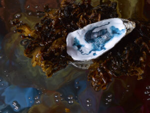 Knee-deep in the North Sea